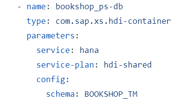 Code Snippet: mta.yaml